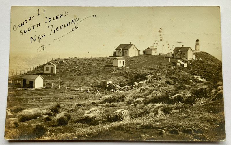 Early 1900s photo postcard South Island New Zealand